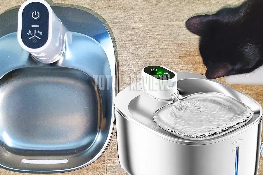 fuente de agua para gatos y perros, bebedero automático