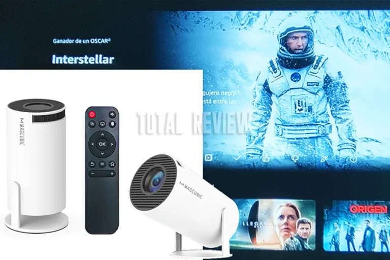 Mini proyector portátil Magcubic: cine en casa a un precio increíble