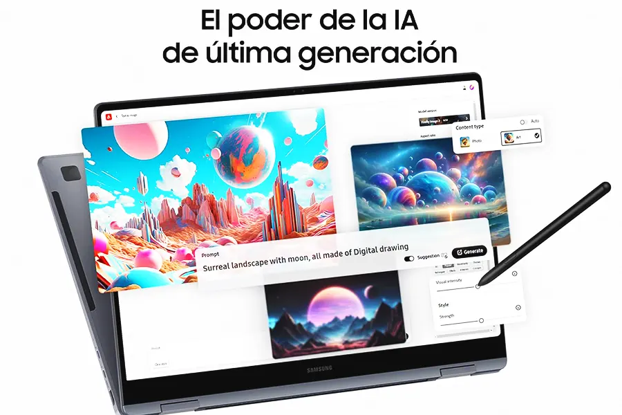 Galaxy Book4 Pro 360 con IA