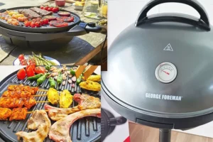 barbacoa parrilla eléctrica George Foreman grill