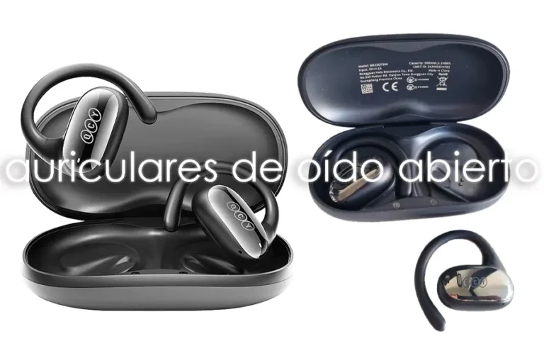 Descubre los auriculares de oído abierto Bluetooth QCY Crossky GTR2