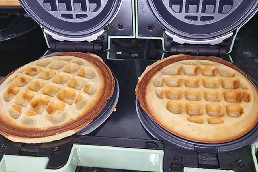 mini gofrera para gofres y crepes