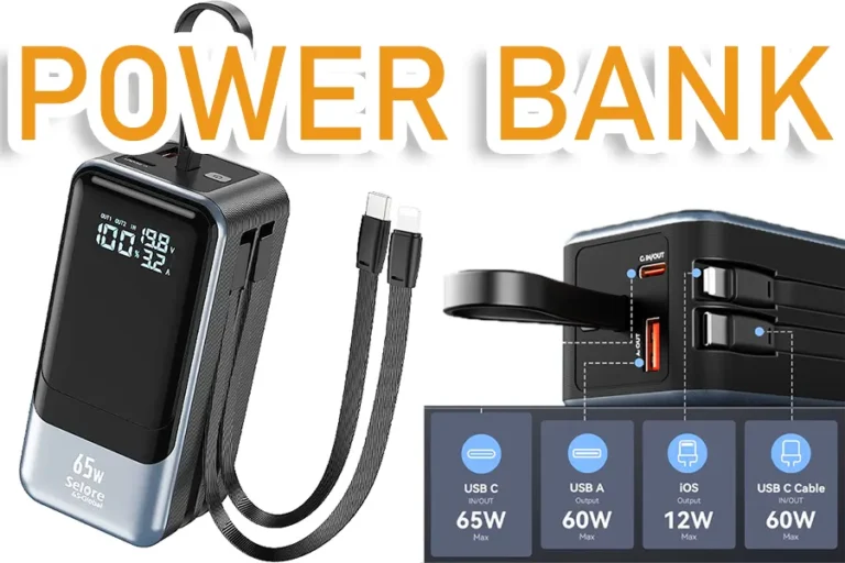 Esta power bank de carga rápida a 65W y 18400 mAh es una bestia
