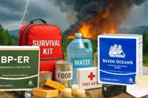 comida de supervivencia para el kit de emergencia