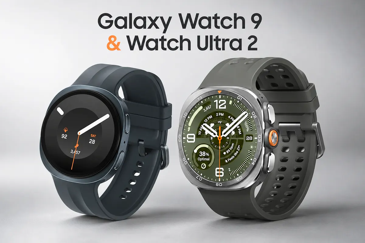 Samsung Galaxy Watch 9 y Watch Ultra 2